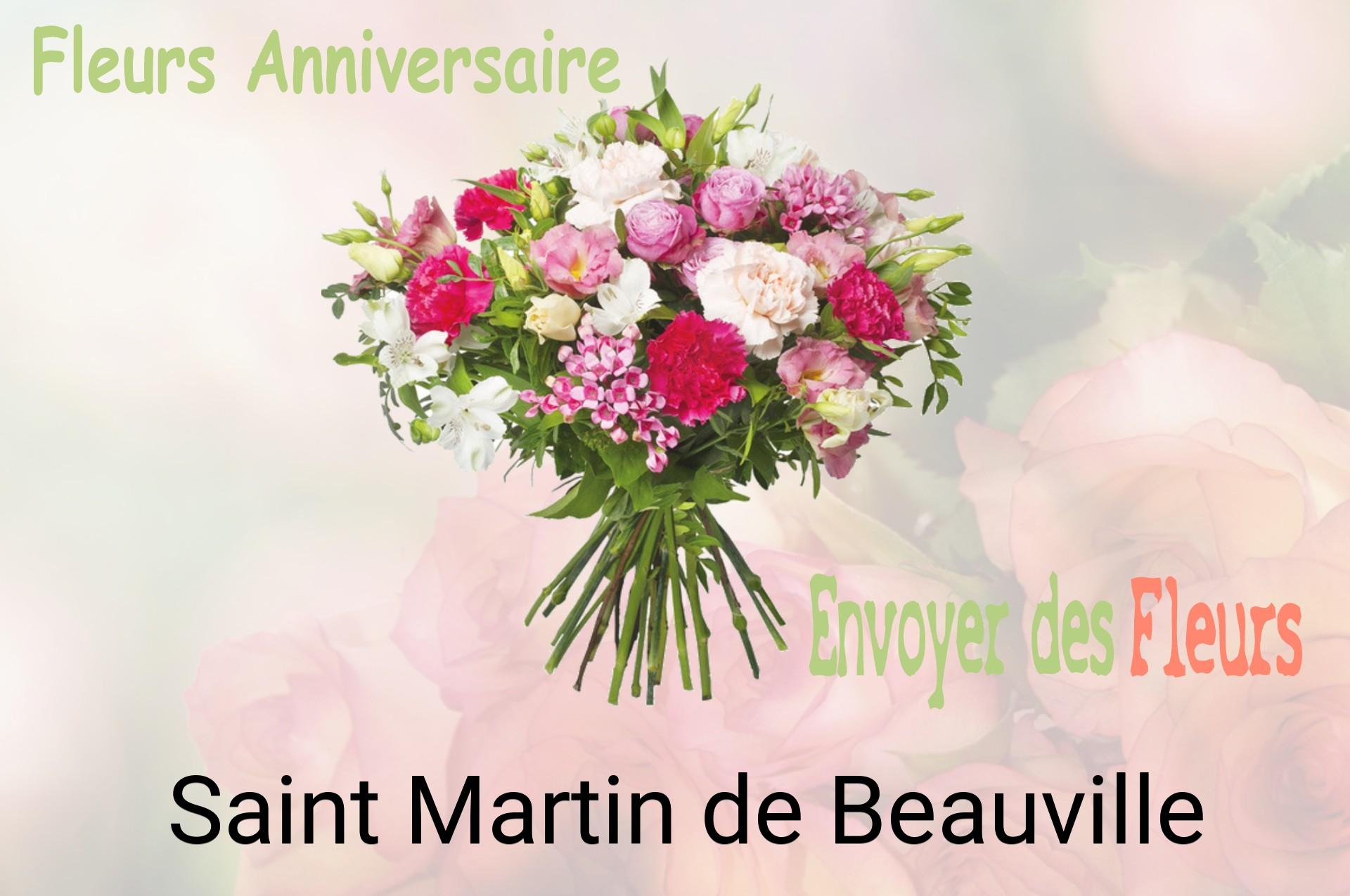 Bouquet de fleurs d’anniversaire livré à Saint-Martin-de-Beauville