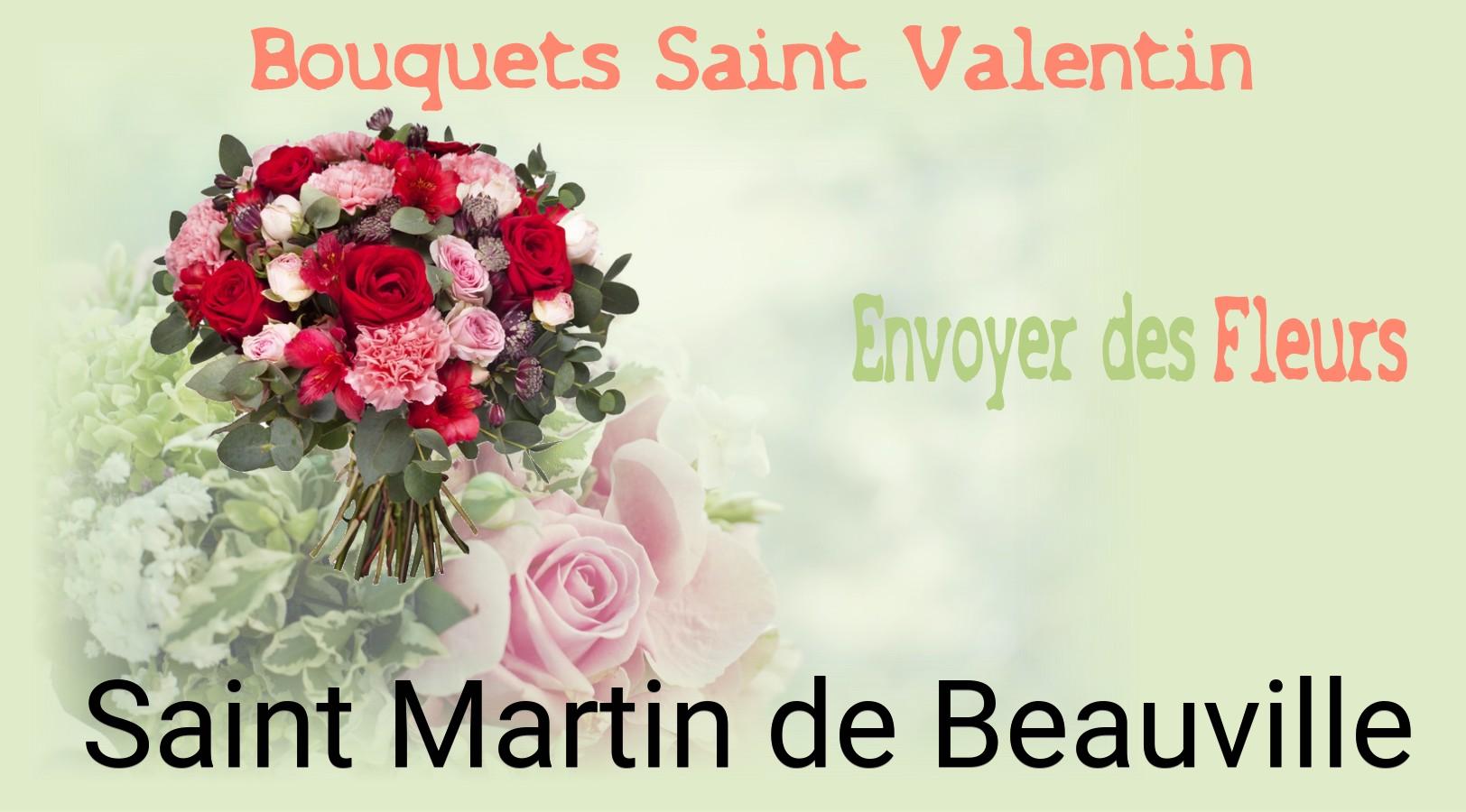 Roses de Saint-Valentin livrées à Saint-Martin-de-Beauville